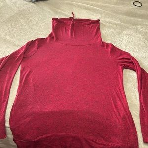 Small red turtle neck sweater